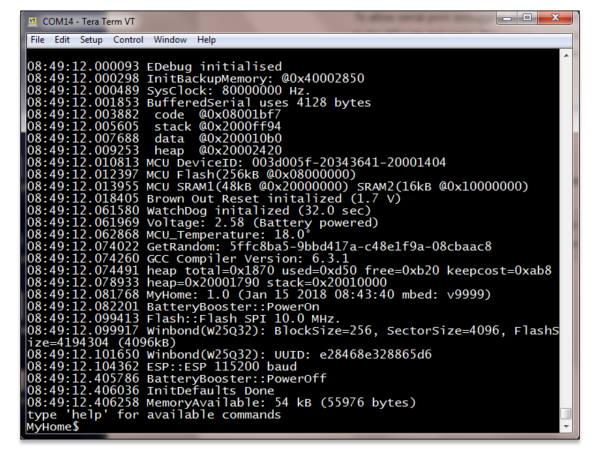 Nucleo ST-Link Interface | RadioShuttle Network Protocol