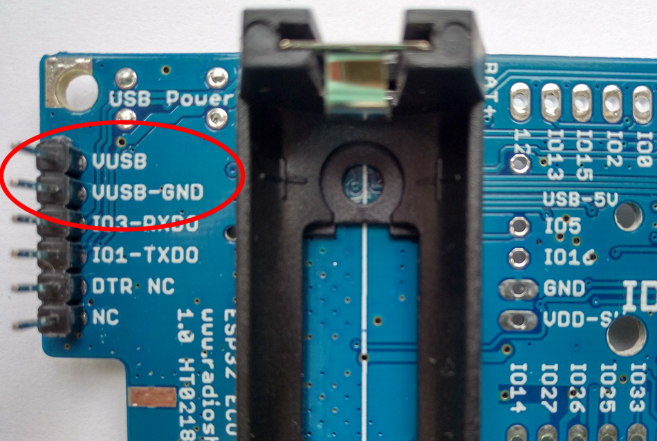 Battery-Powered ESP32  RadioShuttle Network Protocol