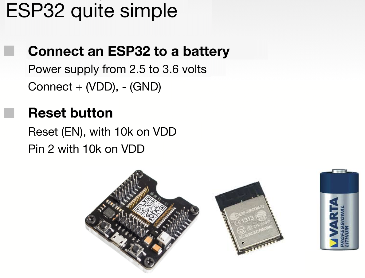 Esp32 from AA/AAA batteries - 3 or 4 needed? : r/esp32